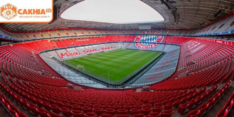 Sự nổi tiếng của Bayern Munich Allianz Arena